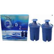 Elite Water Filter Lasting 6 Months-Efficient Long-Life Elite Filter, Replacement for Brita Pitcher Water Filter and Dispensers, Etc.,BPA FREE,2 Count(Blue)`